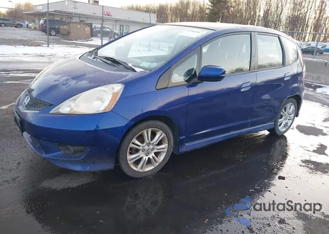 2009 Honda Fit Sport from USA, damaged, VIN JHMGE87499S031092
